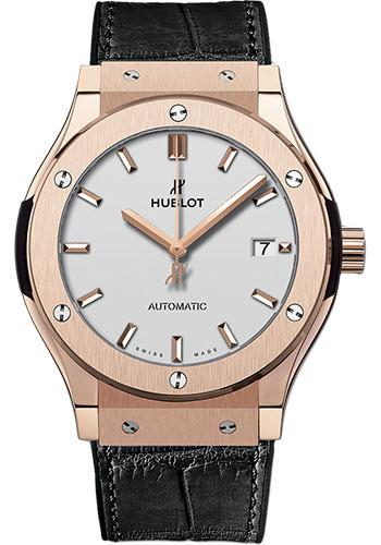 Hublot Classic Fusion King Gold Opaline Watch-511.OX.2611.LR - Luxury Time NYC
