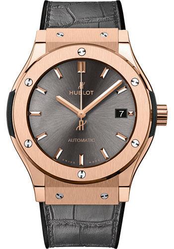 Hublot Classic Fusion King Gold Racing Grey Watch-511.OX.7081.LR - Luxury Time NYC