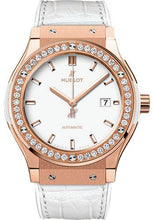 Load image into Gallery viewer, Hublot Classic Fusion King Gold White Diamonds Watch-542.OE.2080.LR.1204 - Luxury Time NYC