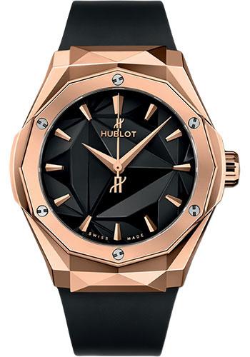 Hublot Classic Fusion Orlinski King Gold Watch - 40 mm - Black Dial-550.OS.1800.RX.ORL19 - Luxury Time NYC