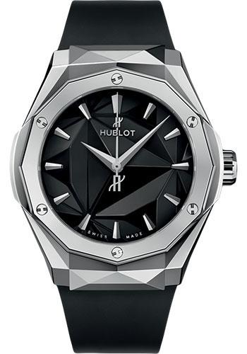 Hublot Classic Fusion Orlinski Titanium Watch - 40 mm - Black Dial-550.NS.1800.RX.ORL19 - Luxury Time NYC