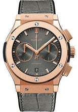 Load image into Gallery viewer, Hublot Classic Fusion Racing Grey Chronograph King Gold Bracelet Watch-541.OX.7080.LR - Luxury Time NYC