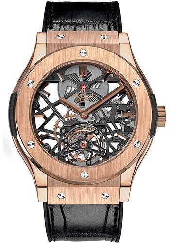 Hublot Classic Fusion Skeleton Tourbillon King Gold Limited