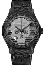 Load image into Gallery viewer, Hublot Classic Fusion Skull Black Full Pave Watch-511.ND.9100.LR.1700.SKULL - Luxury Time NYC