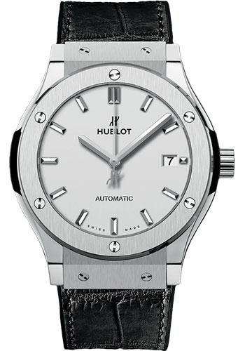 Hublot Classic Fusion Titanium Opalin Watch-565.NX.2611.LR - Luxury Time NYC