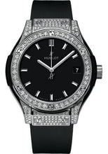 Load image into Gallery viewer, Hublot Classic Fusion Titanium Pave Watch-581.NX.1171.RX.1704 - Luxury Time NYC