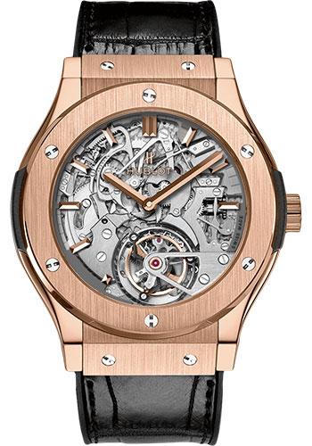 Hublot Classic Fusion Tourbillon Cathedral Minute Repeater King Gold Limited Edition of 50 Watch-504.OX.0180.LR - Luxury Time NYC