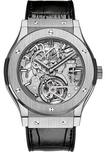 Hublot Classic Fusion Tourbillon Cathedral Minute Repeater Titanium Limited Edition of 50 Watch-504.NX.0170.LR - Luxury Time NYC