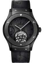 Load image into Gallery viewer, Hublot Classic Fusion Tourbillon Power Reserve 5 Days Berluti Scritto All Black Limited Edition of 20 Watch-505.CM.0500.VR.BER17 - Luxury Time NYC