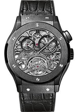 Load image into Gallery viewer, Hublot Classic Fusion Tourbillon Skeleton All Black Limited Edition of 99 Watch-506.CM.0140.LR - Luxury Time NYC