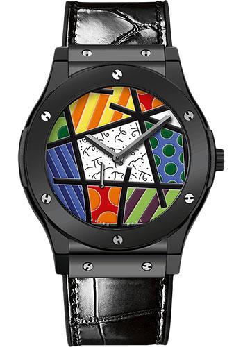 Hublot Classic Fusion Ultra-Thin Enamel Britto Ceramic Limited Edition of 50 Watch-515.CS.0910.LR - Luxury Time NYC
