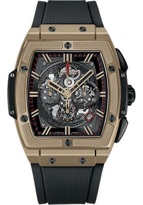 Hublot Spirit Of Big Bang Full Magic Gold Watch - 45 mm - Sapphire Crystal Dial-601.MX.0138.RX - Luxury Time NYC