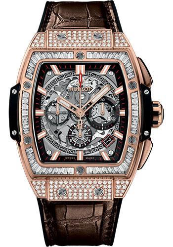  Hublot Spirit of Big Bang 18kt King Gold Diamond Mens