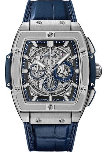 Hublot Spirit Of Big Bang Titanium Blue Watch-601.NX.7170.LR - Luxury Time NYC
