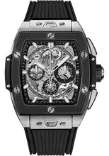 Load image into Gallery viewer, Hublot Spirit of Big Bang Titanium Ceramic Watch - 42 mm - Sapphire Dial - Black Rubber Strap-642.NM.0170.RX - Luxury Time NYC