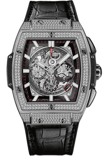 Hublot Spirit of Big Bang Titanium Pave Watch-601.NX.0173.LR.1704 - Luxury Time NYC