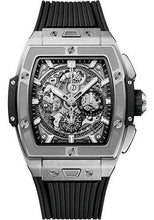 Load image into Gallery viewer, Hublot Spirit of Big Bang Titanium Watch - 42 mm - Sapphire Dial - Black Rubber Strap-642.NX.0170.RX - Luxury Time NYC