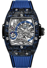 Load image into Gallery viewer, Hublot Spirit Of Big Bang Tourbillon Carbon Blue Watch - 42 mm - Sapphire Crystal Dial Limited Edition of 55-645.QL.7117.RX - Luxury Time NYC