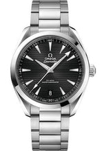 Load image into Gallery viewer, Omega Aqua Terra 150M Co-Axial Master Chronometer Watch - 41 mm Steel Case - Black Dial - Brushed And Polished Steel Bracelet - 220.10.41.21.01.001 - Luxury Time NYC