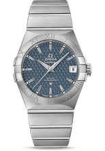 Load image into Gallery viewer, Omega Constellation Co-Axial Watch - 38 mm Steel Case - Blue Dial - 123.10.38.21.03.001 - Luxury Time NYC