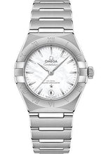 Load image into Gallery viewer, Omega Constellation Manhattan Co-Axial Master Chronometer Watch - 29 mm Steel Case - Mother-Of-Pearl Dial - 131.10.29.20.05.001 - Luxury Time NYC