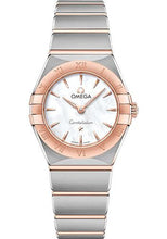 Load image into Gallery viewer, Omega Constellation Manhattan Quartz Watch - 25 mm Steel And Sedna Gold Case - Mother-Of-Pearl Dial - 131.20.25.60.05.001 - Luxury Time NYC