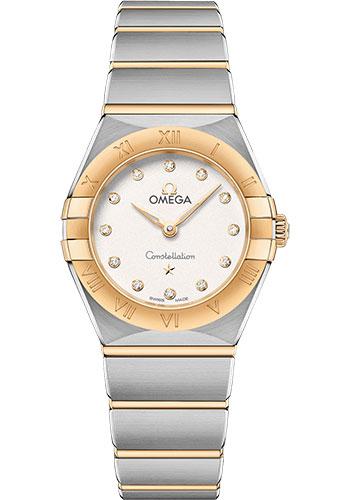 Omega Constellation Manhattan Quartz Watch 25 mm Steel And