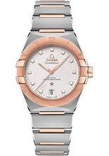 Load image into Gallery viewer, Omega Constellation OMEGA Co-Axial Master Chronometer - 36 mm Steel And Sedna Gold Case - Silvery Diamond Dial - 131.20.36.20.52.001 - Luxury Time NYC