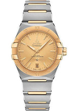 Load image into Gallery viewer, Omega Constellation OMEGA Co-Axial Master Chronometer - 36 mm Steel And Yellow Gold Case - Champagne Dial - 131.20.36.20.08.001 - Luxury Time NYC