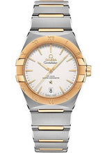 Load image into Gallery viewer, Omega Constellation OMEGA Co-Axial Master Chronometer - 36 mm Steel And Yellow Gold Case - Silvery Dial - 131.20.36.20.02.002 - Luxury Time NYC