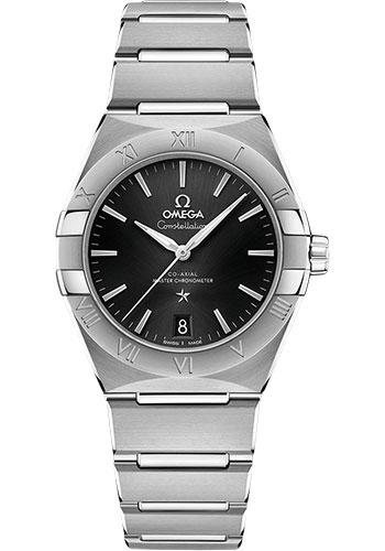 Omega Constellation OMEGA Co-Axial Master Chronometer - 36 mm Steel Case - Black Dial - 131.10.36.20.01.001 - Luxury Time NYC