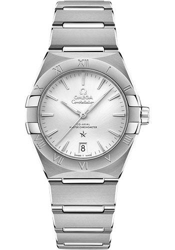 Omega Constellation OMEGA Co-Axial Master Chronometer - 36 mm Steel Case - Silvery Dial - 131.10.36.20.02.001 - Luxury Time NYC