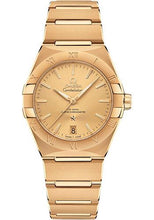Load image into Gallery viewer, Omega Constellation OMEGA Co-Axial Master Chronometer - 36 mm Yellow Gold Case - Yellow Dial - 131.50.36.20.08.001 - Luxury Time NYC