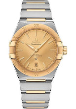 Load image into Gallery viewer, Omega Constellation OMEGA Co-Axial Master Chronometer - 39 mm Steel And Yellow Gold Case - Champagne Dial - 131.20.39.20.08.001 - Luxury Time NYC