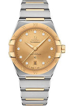 Load image into Gallery viewer, Omega Constellation OMEGA Co-Axial Master Chronometer - 39 mm Steel And Yellow Gold Case - Champagne Diamond Dial - 131.20.39.20.58.001 - Luxury Time NYC