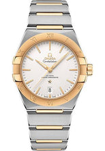 Load image into Gallery viewer, Omega Constellation OMEGA Co-Axial Master Chronometer - 39 mm Steel And Yellow Gold Case - Silvery Dial - 131.20.39.20.02.002 - Luxury Time NYC