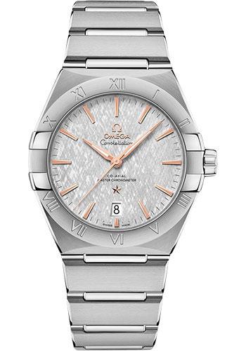 Omega Constellation OMEGA Co-Axial Master Chronometer - 39 mm Steel Case - Rhodium-Grey Dial - 131.10.39.20.06.001 - Luxury Time NYC