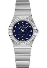 Load image into Gallery viewer, Omega Constellation Quartz - 25 mm Steel Case - Diamond Bezel - Blue Glass Diamond Dial - 131.15.25.60.53.001 - Luxury Time NYC