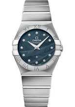Load image into Gallery viewer, Omega Constellation Quartz Watch - 27 mm Steel Case - Blue Dial - 123.10.27.60.53.001 - Luxury Time NYC