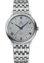 Load image into Gallery viewer, Omega De Ville Prestige Co-Axial Watch - 39.5 mm Steel Case - Rhodium-Silvery Dial - 424.10.40.20.02.001 - Luxury Time NYC