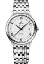 Load image into Gallery viewer, Omega De Ville Prestige Co-Axial Watch - 39.5 mm Steel Case - White Silvery Dial - 424.10.40.20.02.005 - Luxury Time NYC