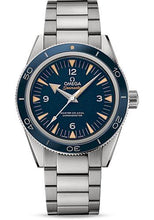 Load image into Gallery viewer, Omega Seamaster 300 Omega Master Co-Axial Watch - 41 mm Brushed And Polished Grade 5 Titanium Case - Unidirectional Bezel - Blue Dial - Brushed And Polished Titanium Bracelet - 233.90.41.21.03.001 - Luxury Time NYC