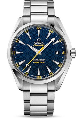 Omega Seamaster Aqua Terra 150 M Master Co-Axial James Bond 2015 SPECTRE MOVIE Limited Edition of 15007 Watch - Daniel Craig will once again star in this film - 231.10.42.21.03.004 - Luxury Time NYC
