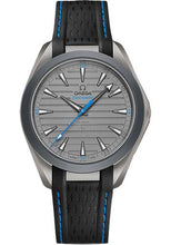 Load image into Gallery viewer, Omega Seamaster Aqua Terra 150M Omega Co-Axial Master Chronometer &quot;Ultra Light&quot; - 41 mm Titanium Case - Titanium Dial - Black And Blue Rubber Strap - 220.92.41.21.06.002 - Luxury Time NYC