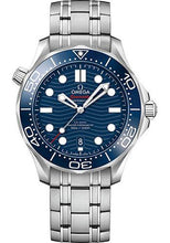 Load image into Gallery viewer, Omega Seamaster Diver 300M Co-Axial Master Chronometer Watch - 42 mm Steel Case - Blue Ceramic Dial - 210.30.42.20.03.001 - Luxury Time NYC