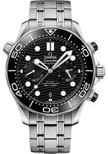 Load image into Gallery viewer, Omega Seamaster Diver 300M Omega Co-Axial Master Chronometer Chronograph - 44 mm Steel Case - Black Dial - 210.30.44.51.01.001 - Luxury Time NYC