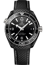 Load image into Gallery viewer, Omega Seamaster Planet Ocean 600M Co-Axial Master Chronometer Watch - 39.5 mm Black Ceramic Case - Unidirectional Bezel - Black Ceramic Dial - Quilted Black Rubber Strap - 215.92.40.20.01.001 - Luxury Time NYC