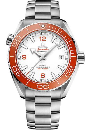 Omega Seamaster Planet Ocean 600M Omega Co-Axial Master Chronometer - 43.5 mm Steel Case - White Dial - 215.30.44.21.04.001 - Luxury Time NYC