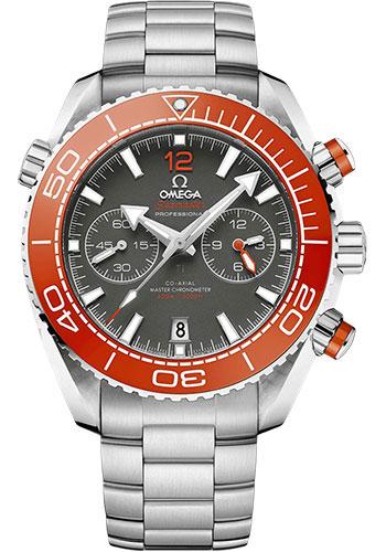 Omega Seamaster Planet Ocean 600M Omega Co-Axial Master Chronometer Chronograph - 45.5 mm Steel Case - Ceramised Titanium Dial - 215.30.46.51.99.001 - Luxury Time NYC