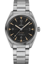 Load image into Gallery viewer, Omega Seamaster Railmaster Omega Co-Axial Master Chronometer Watch - 40 mm Steel Case - Vertically Brushed Black Dial - 220.10.40.20.01.001 - Luxury Time NYC